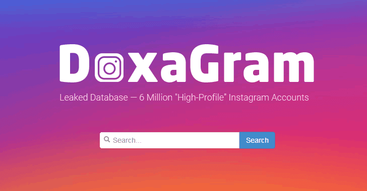 هکر اینستاگرام اطلاعات شخصی 6 میلیون کاربر سرشناس را برای فروش در DoxaGram قرار داد