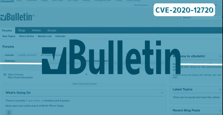 آسیب‌پذیری نرم‌افزار ساخت فروم VBULLETIN